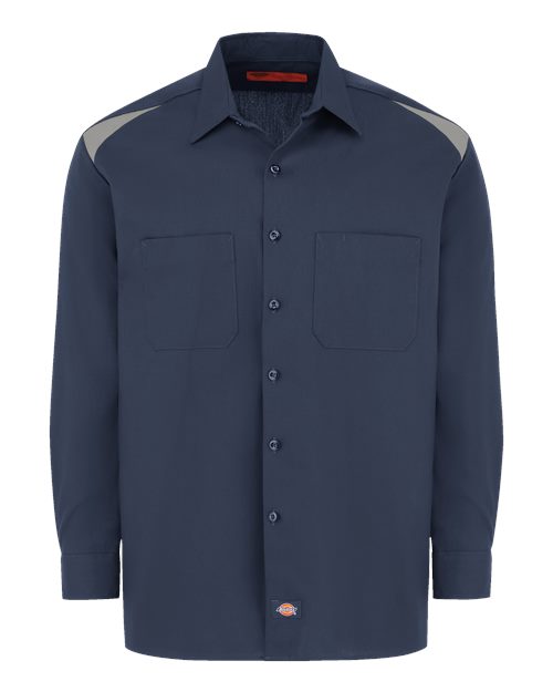 Dickies. Long Sleeve Performance Team Shirt - Tall Sizes. 6605T