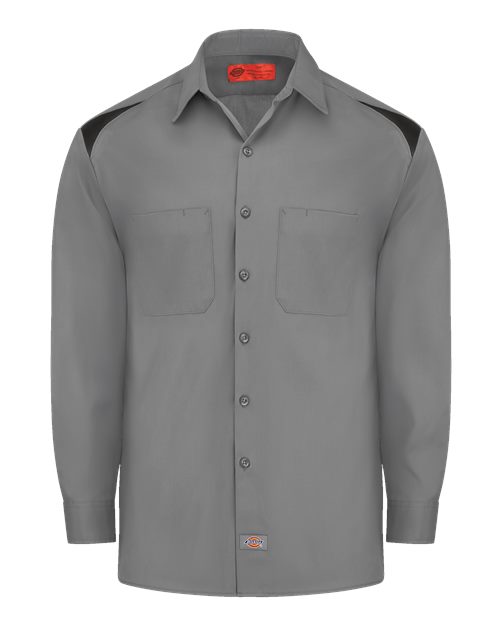 Dickies. Long Sleeve Performance Team Shirt - Tall Sizes. 6605T