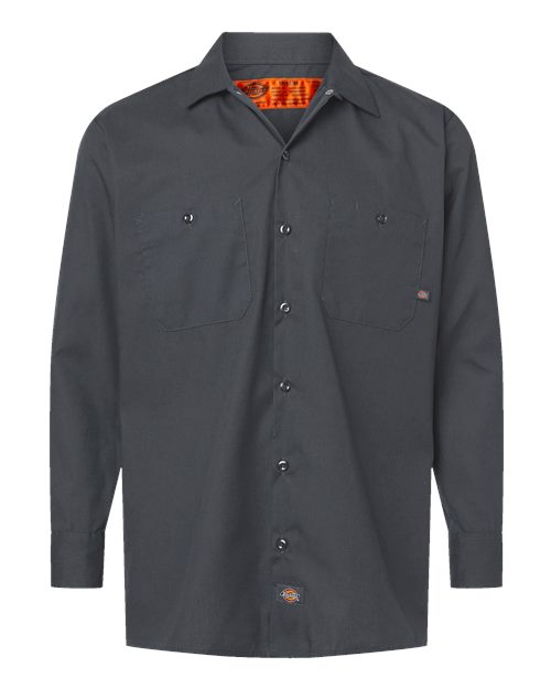 Dickies. Industrial Long Sleeve Work Shirt. L535