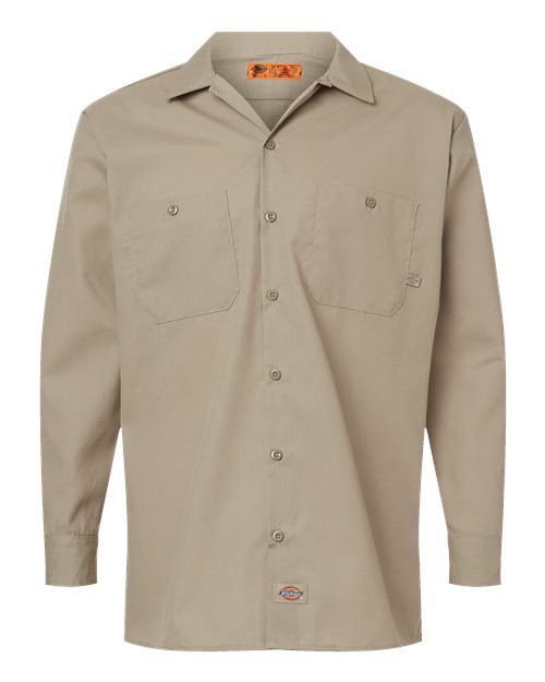 Dickies. Industrial Long Sleeve Work Shirt. L535