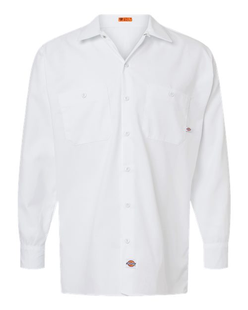 Dickies. Industrial Long Sleeve Work Shirt. L535