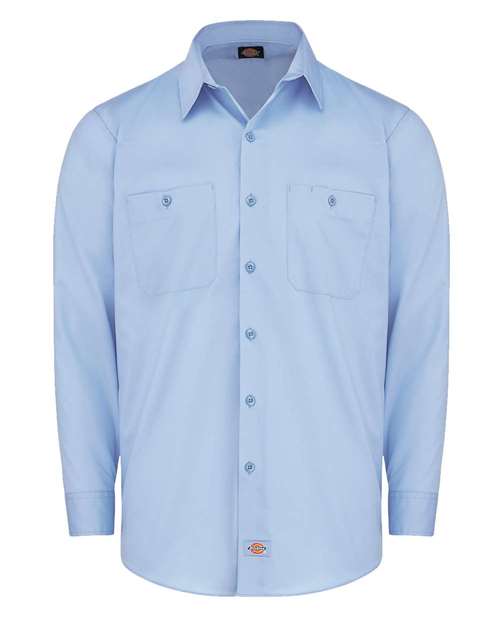 Dickies. Industrial Worktech Ventilated Long Sleeve Work Shirt - Tall Sizes. LL51T