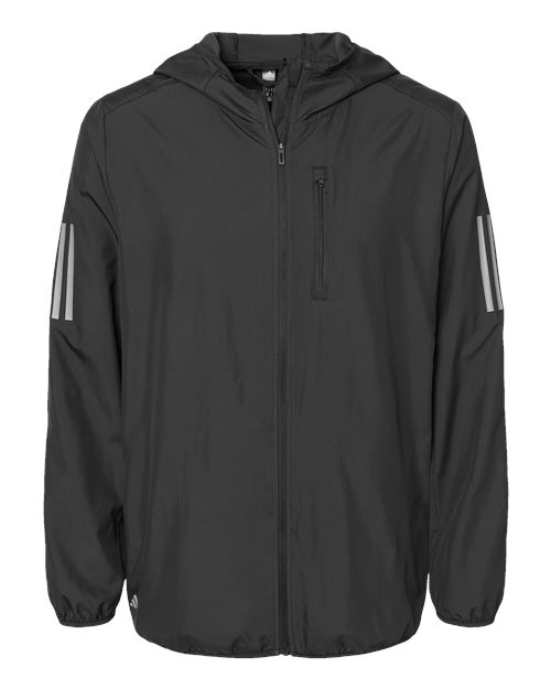 Adidas. Hooded Full-Zip Windbreaker. A524