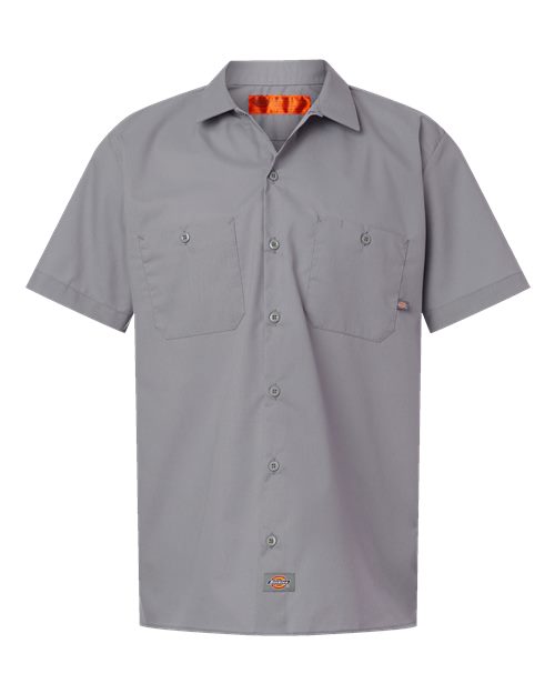 Dickies. Industrial Short Sleeve Work Shirt - Tall Sizes. S535T