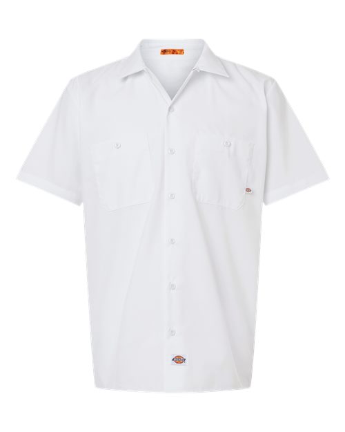 Dickies. Industrial Short Sleeve Work Shirt - Tall Sizes. S535T