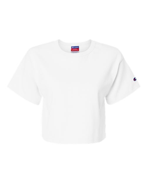 Champion. Women's Heritage Jersey Crop T-Shirt. T453W