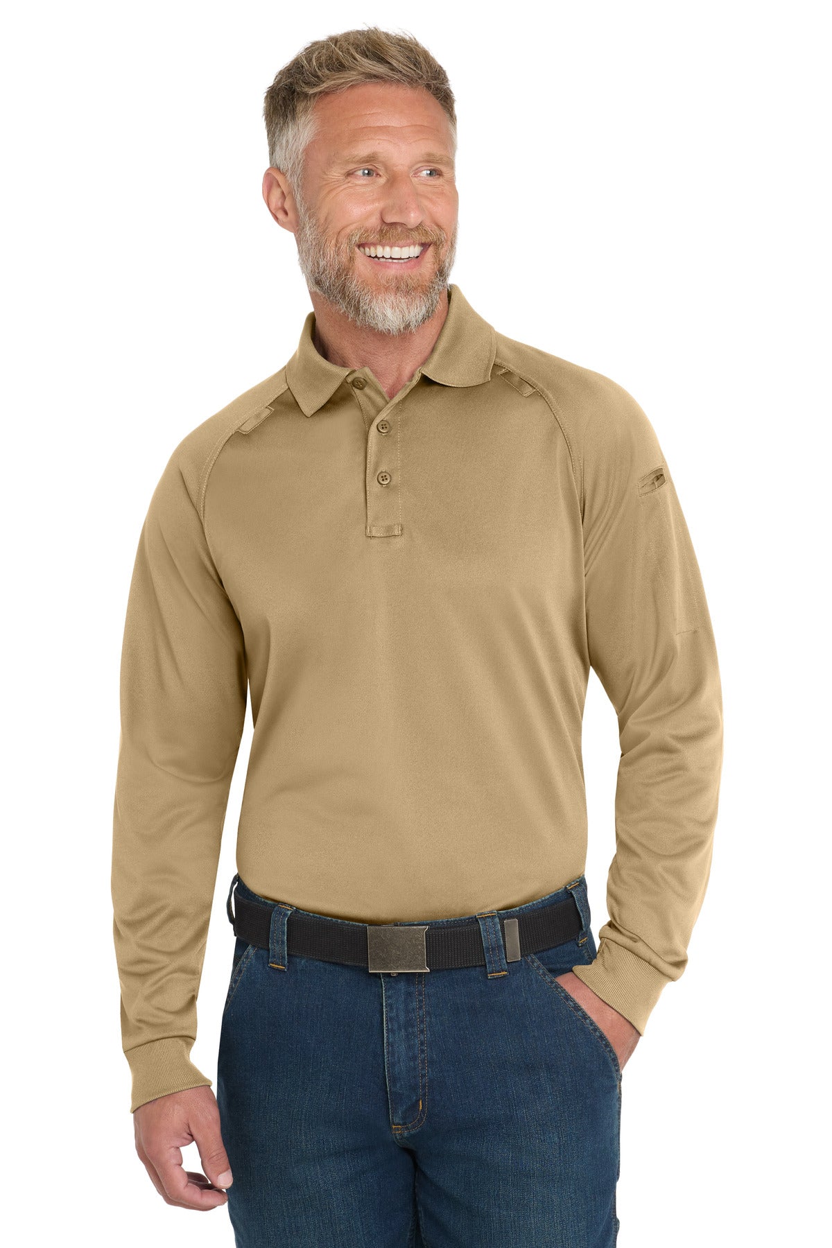 CornerStone - Select Long Sleeve Snag-Proof Tactical Polo. CS410LS