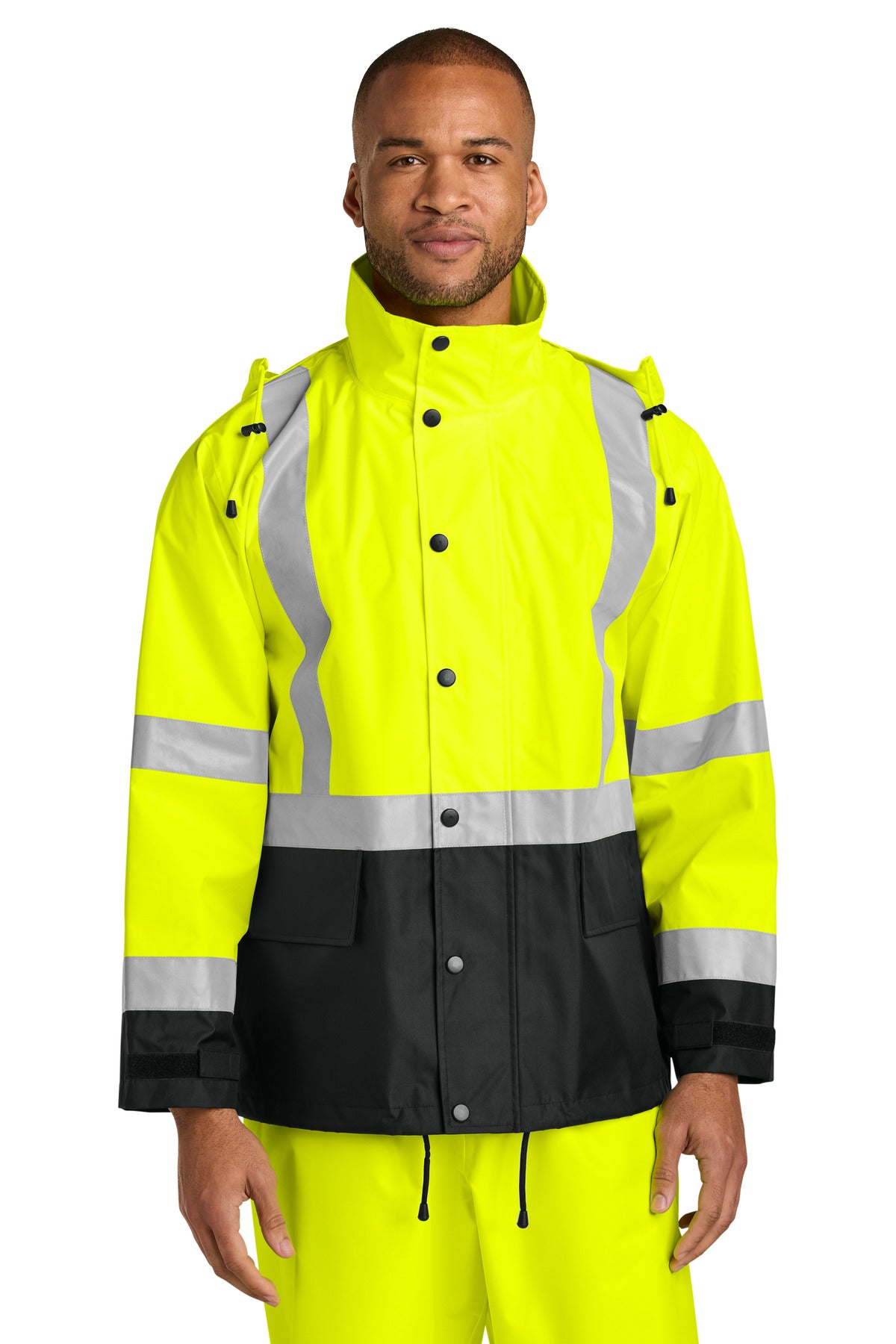 CornerStone ANSI 107 Class 3 Rain Jacket CSJ504