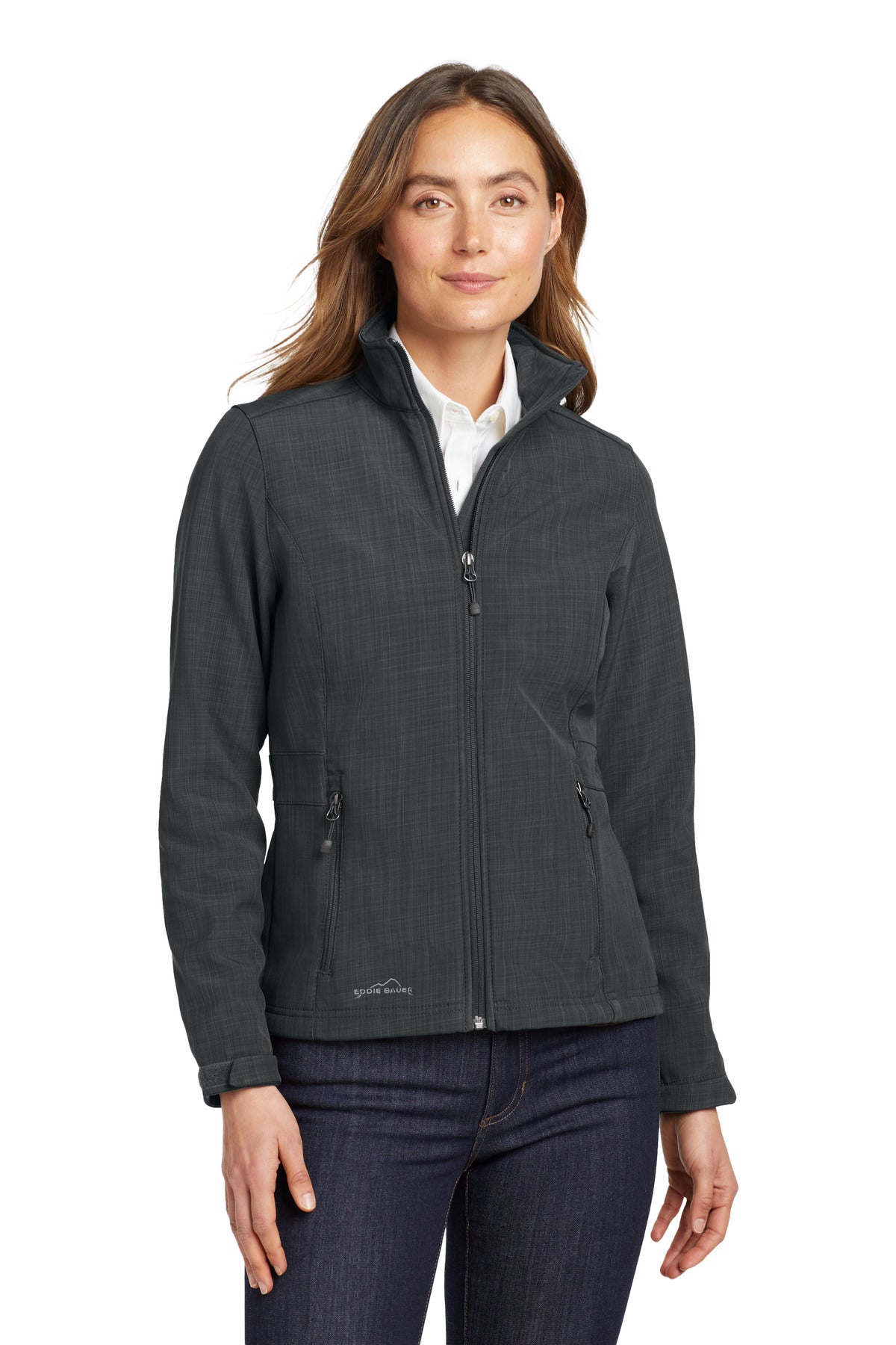 Eddie Bauer Women's Shaded Crosshatch Soft Shell Jacket. EB533