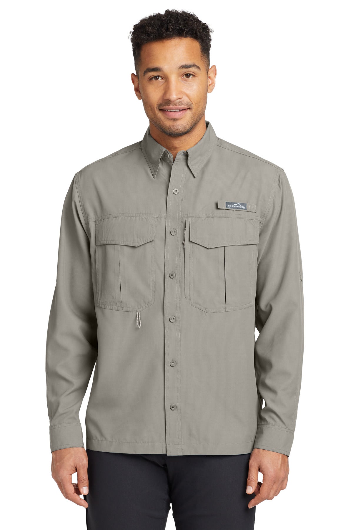 Eddie Bauer - Long Sleeve Performance Fishing Shirt. EB600
