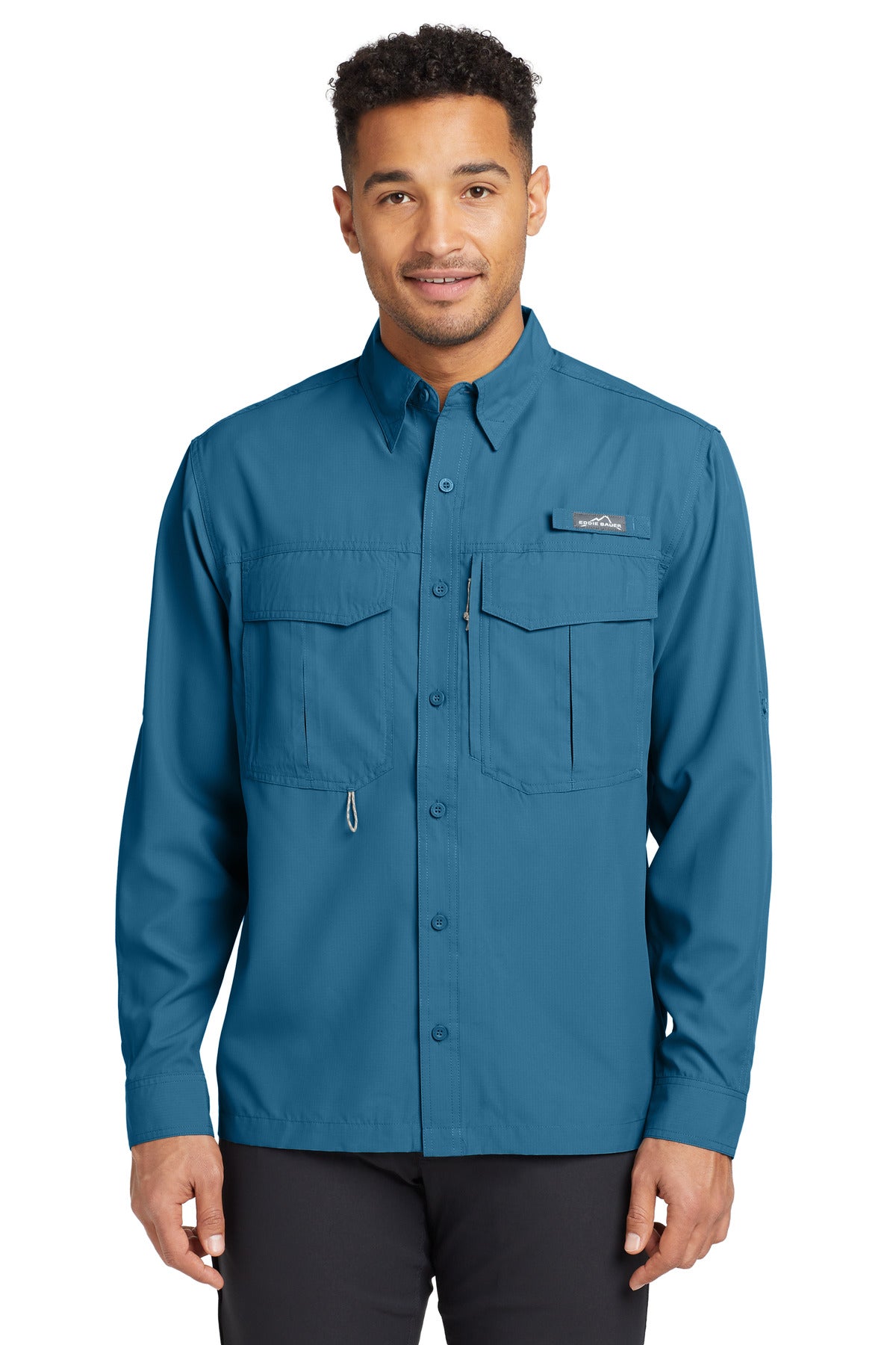 Eddie Bauer - Long Sleeve Performance Fishing Shirt. EB600