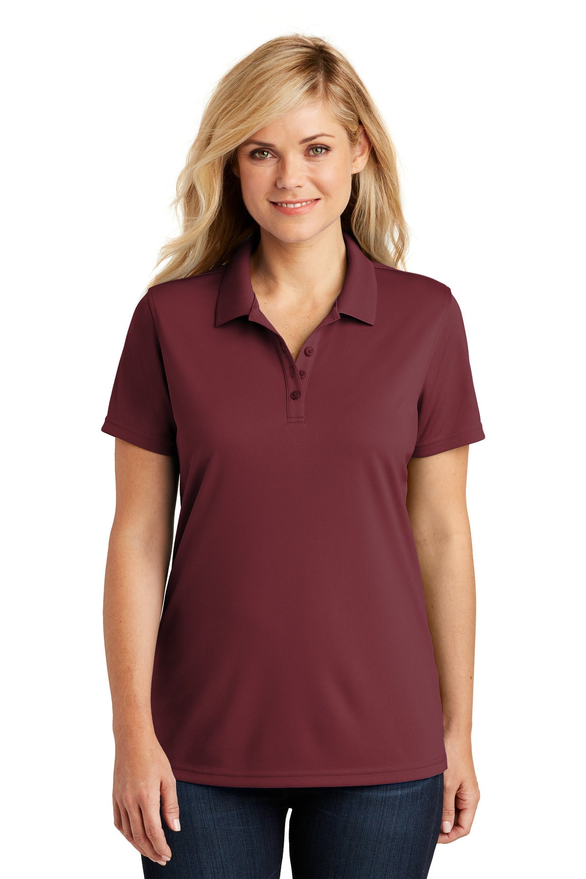 Port Authority Women's Dry Zone UV Micro-Mesh Polo. LK110