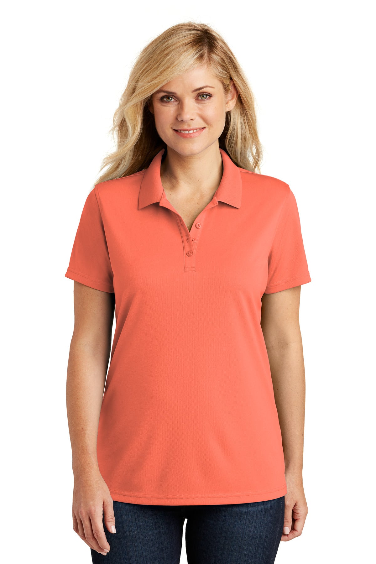 Port Authority Women's Dry Zone UV Micro-Mesh Polo. LK110