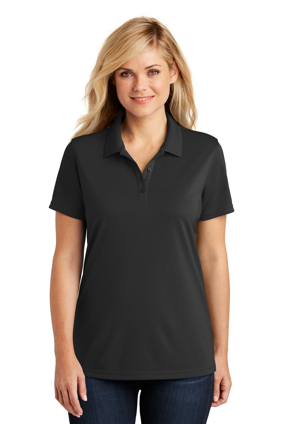 Port Authority Women's Dry Zone UV Micro-Mesh Polo. LK110