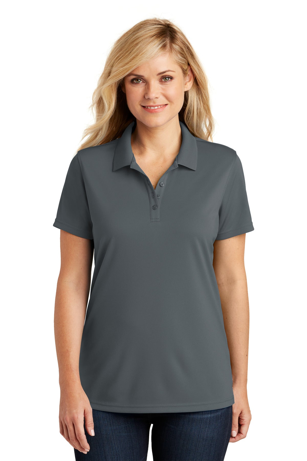 Port Authority Women's Dry Zone UV Micro-Mesh Polo. LK110