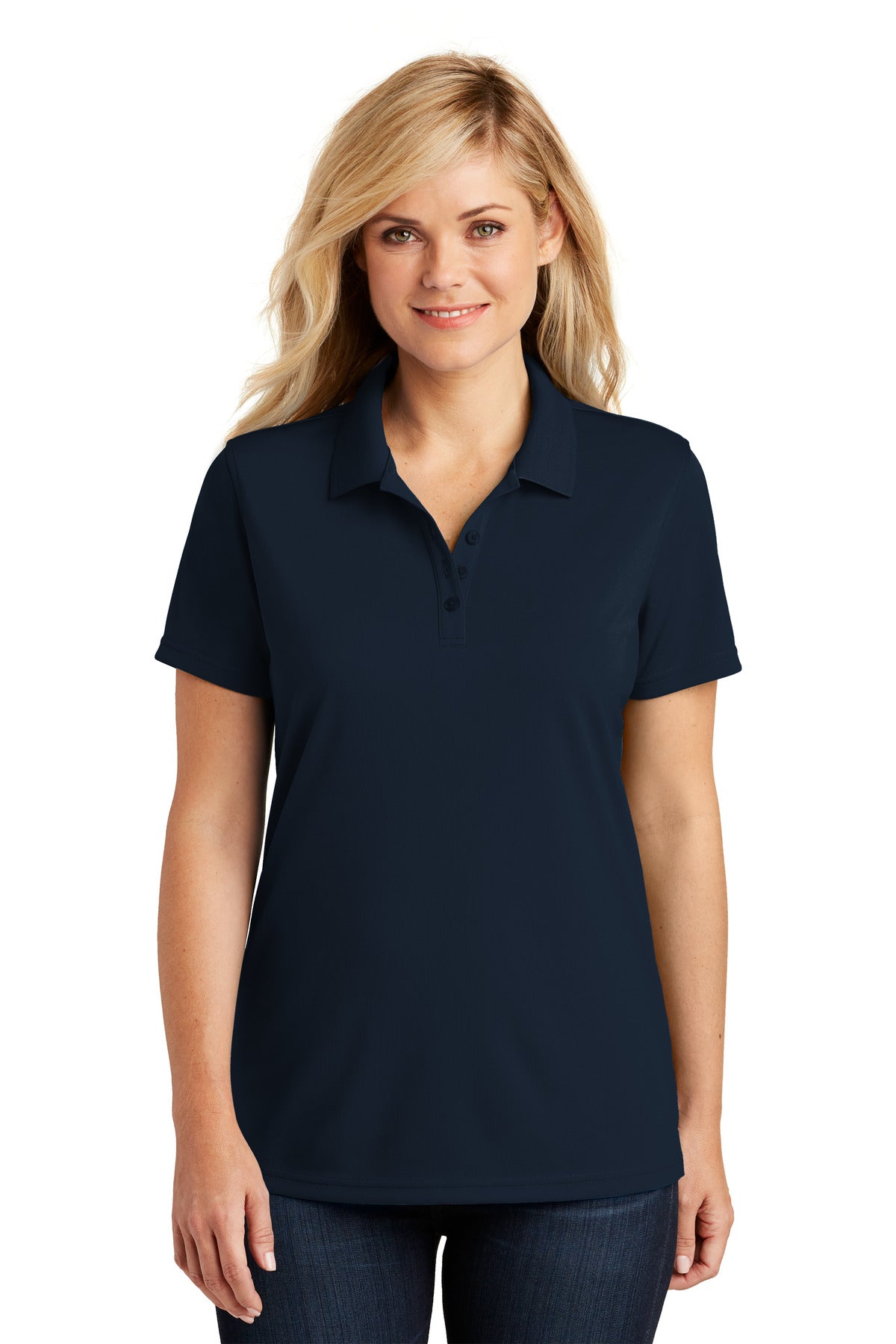 Port Authority Women's Dry Zone UV Micro-Mesh Polo. LK110