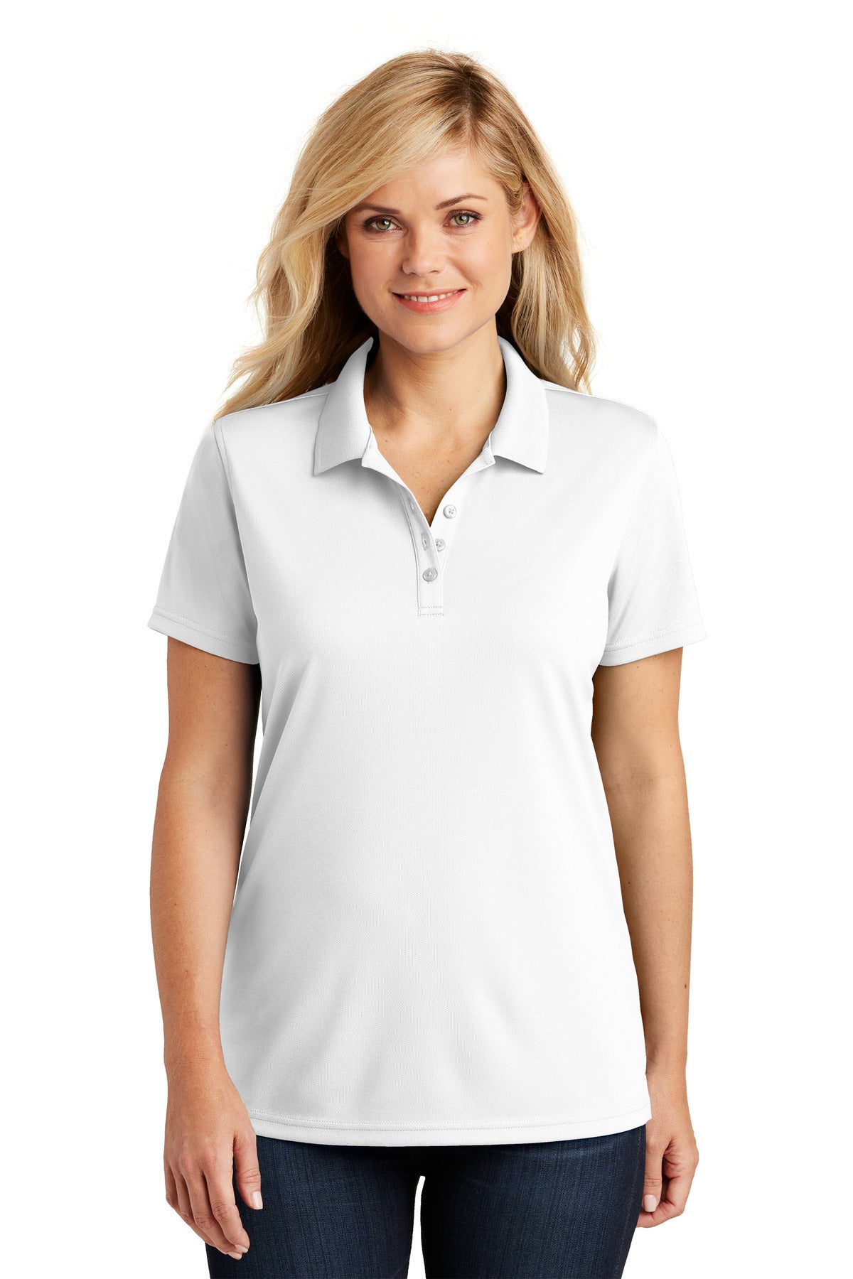 Port Authority Women's Dry Zone UV Micro-Mesh Polo. LK110