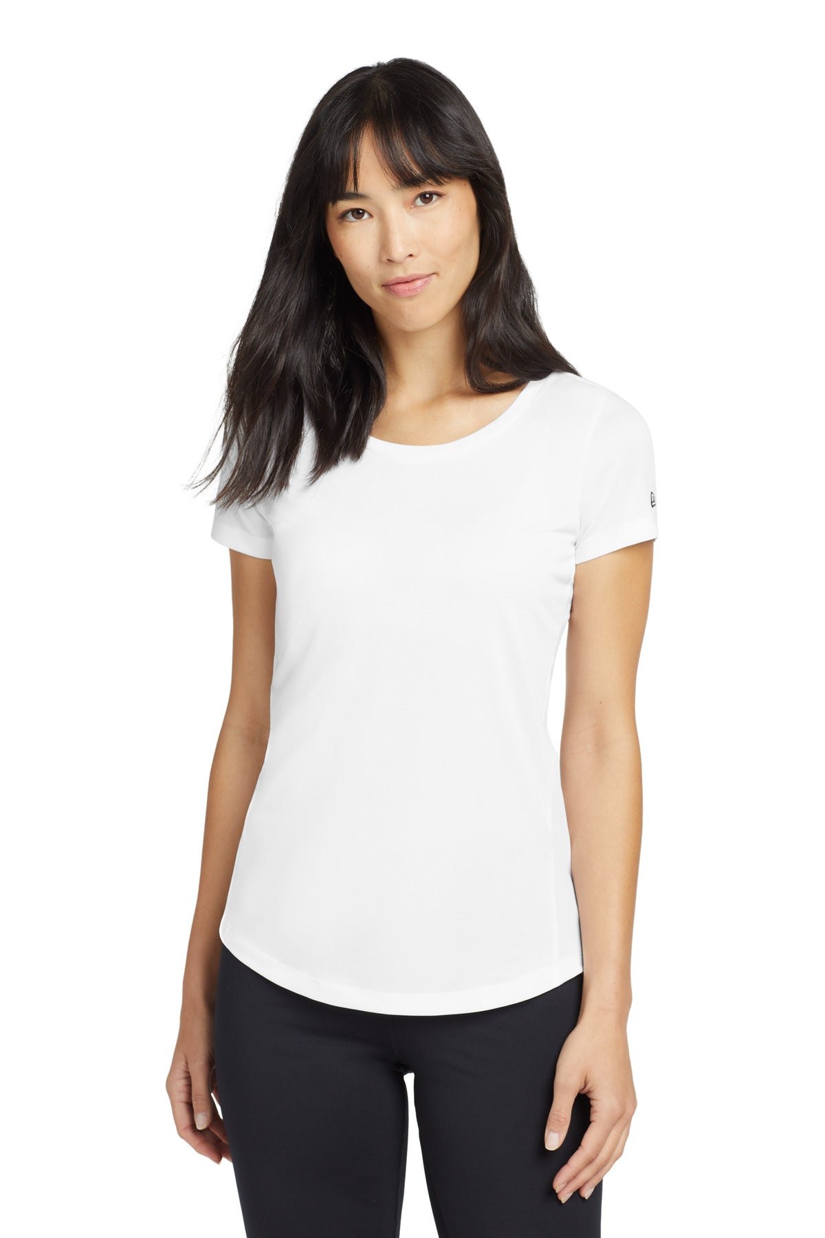 New Era Women's Series Performance Scoop Tee. LNEA200