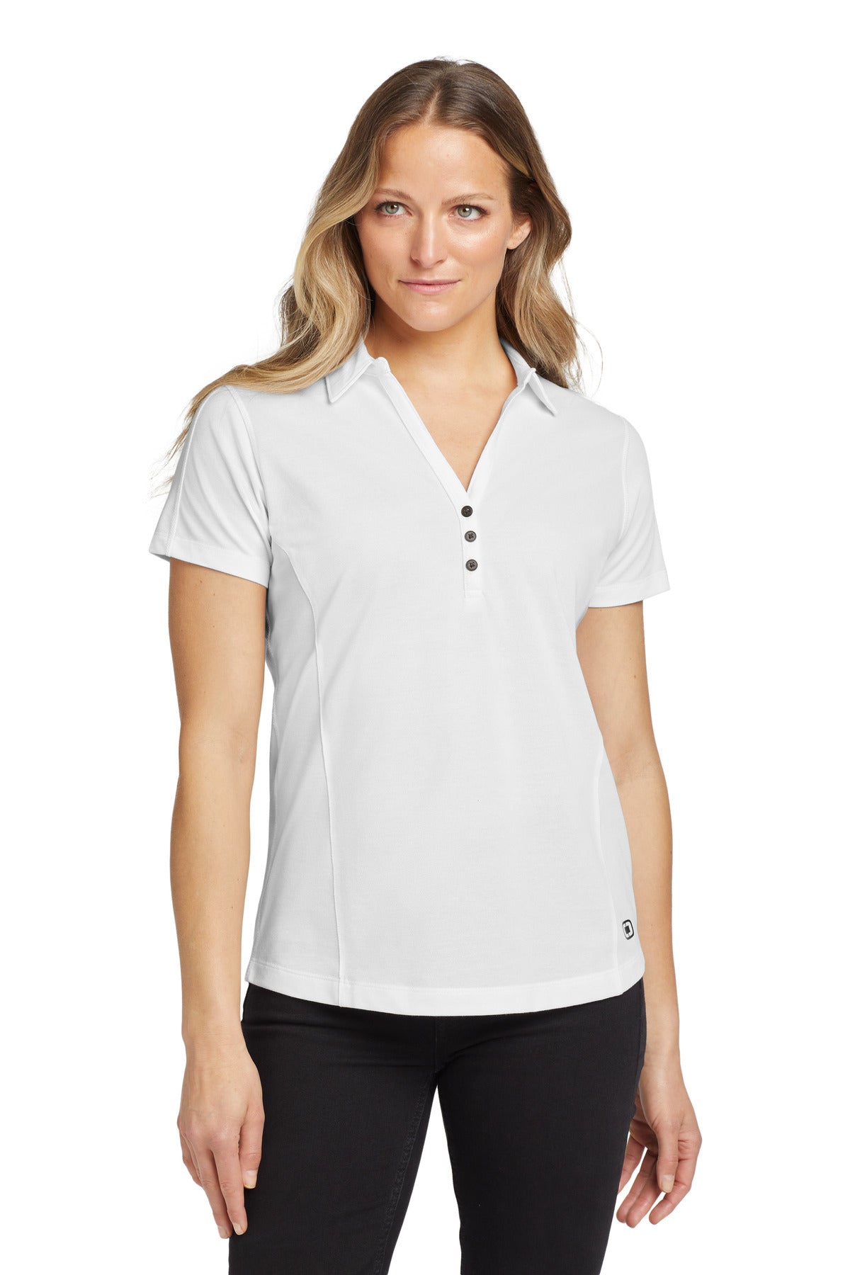 OGIO Women's Onyx Polo. LOG126