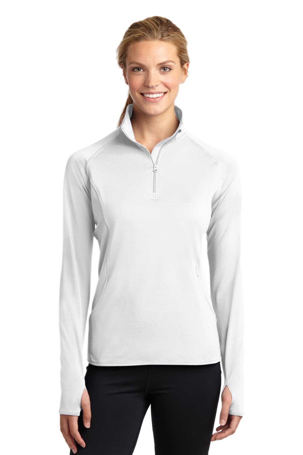 Sport-Tek Women's Sport-Wick Stretch 1/4-Zip Pullover. LST850