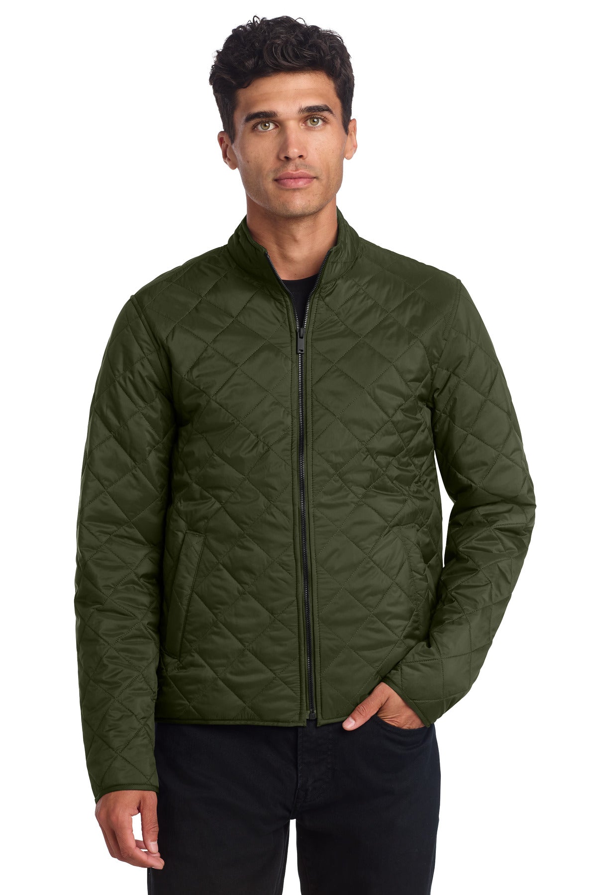 Mercer+Mettle Quilted Full-Zip Jacket MM7200