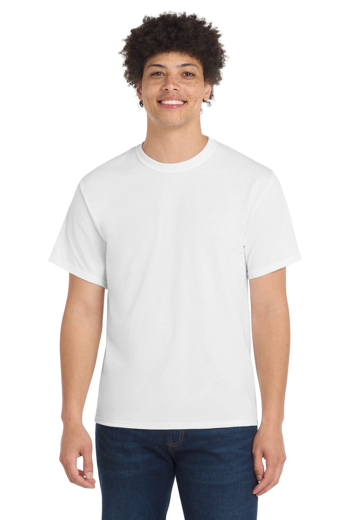 Port & Co Tall Core Blend Tee. PC55T