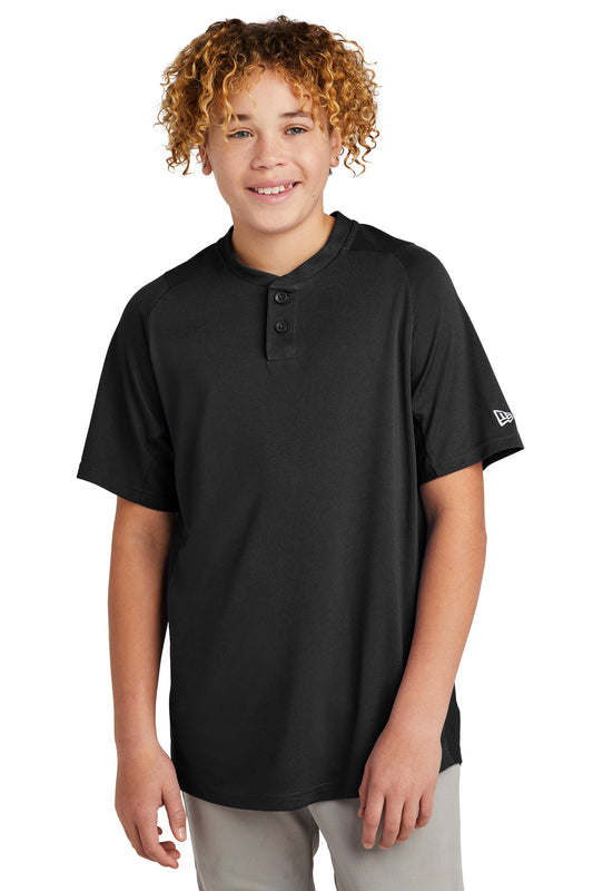 New Era  Youth Diamond Era 2-Button Jersey. YNEA221