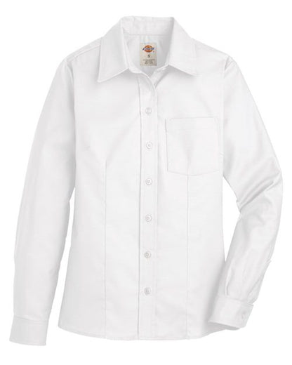 Dickies. Women's Oxford Long Sleeve Shirt. L254