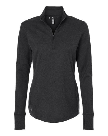 Adidas. Women's 3-Stripes Quarter-Zip Sweater. A555
