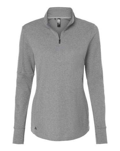 Adidas. Women's 3-Stripes Quarter-Zip Sweater. A555