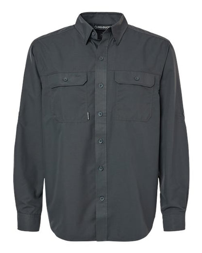 DRI DUCK. Crossroad Woven Shirt. 4441