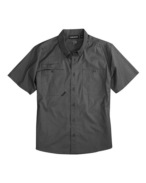 DRI DUCK. Craftsman Woven Short Sleeve Shirt. 4451