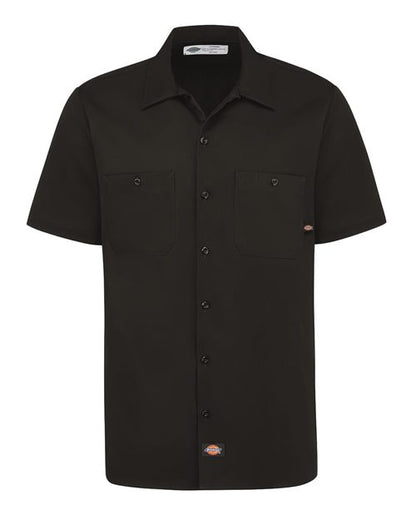 Dickies. Industrial Short Sleeve Cotton Work Shirt. S307