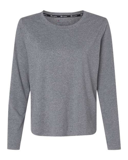 Champion. Women's Sport Soft Touch Long Sleeve T-Shirt. CHP140