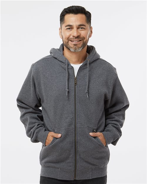 DRI DUCK. Crossfire Heavyweight Power Fleece Hooded Jacket with Thermal Lining Tall Sizes. 7033T
