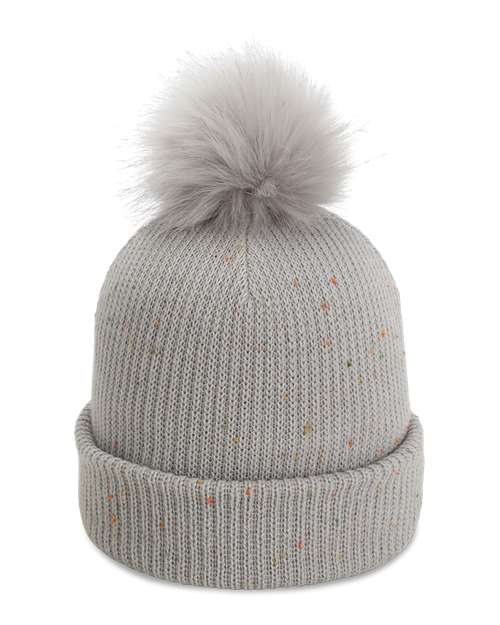 Imperial. The Montage Pom Cuffed Beanie. 6014