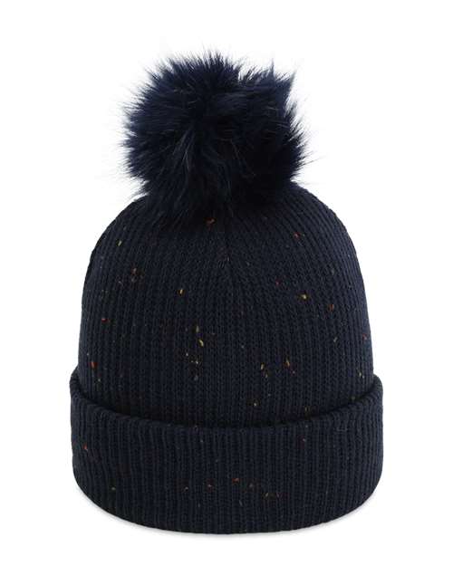 Imperial. The Montage Pom Cuffed Beanie. 6014