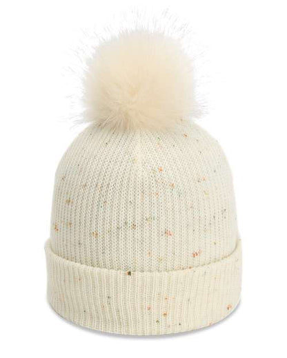 Imperial. The Montage Pom Cuffed Beanie. 6014
