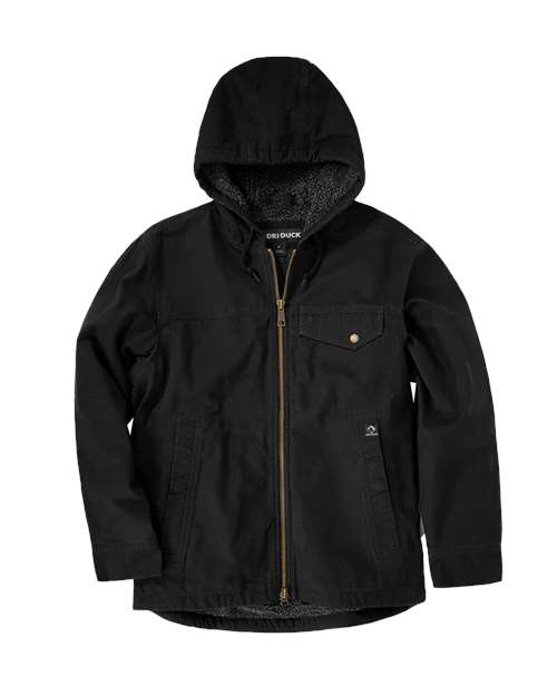 DRI DUCK. Quest Lifestyle Canvas Jacket. 5033