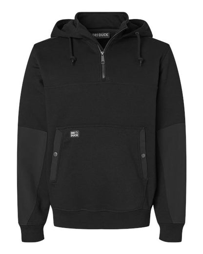 DRI DUCK. Men's Mission Quarter-Zip Hooded Pullover. 7349