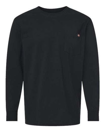 Dickies. Traditional Heavyweight Long Sleeve T-Shirt - Tall Sizes. WL50T