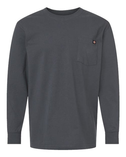 Dickies. Traditional Heavyweight Long Sleeve T-Shirt - Tall Sizes. WL50T