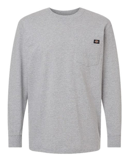 Dickies. Traditional Heavyweight Long Sleeve T-Shirt - Tall Sizes. WL50T