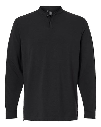 Adidas. Henley Long Sleeve Tee. A597