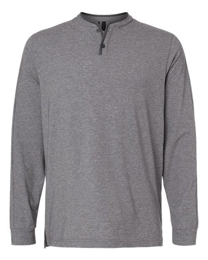 Adidas. Henley Long Sleeve Tee. A597