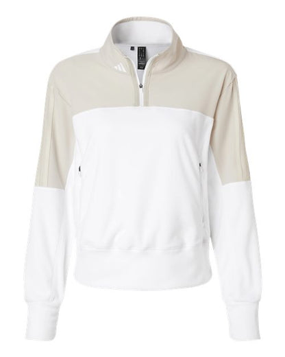 Adidas. Women's Fleece Quarter-Zip Pullover. A601