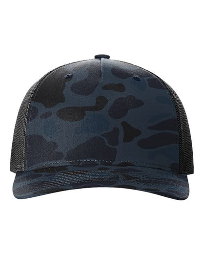 Richardson. Five-Panel Printed Trucker Cap. 112PFP