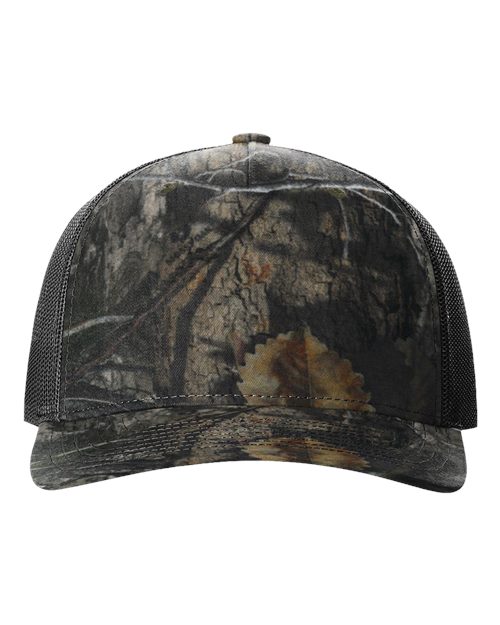 Richardson. Five-Panel Printed Trucker Cap. 112PFP
