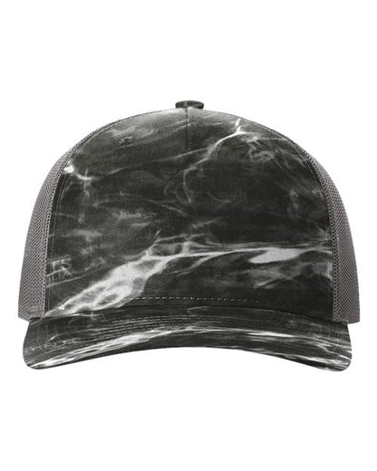 Richardson. Five-Panel Printed Trucker Cap. 112PFP