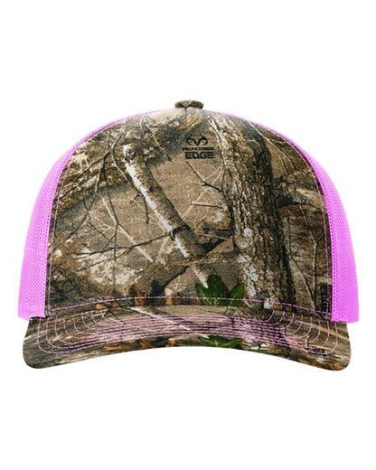 Richardson. Five-Panel Printed Trucker Cap. 112PFP